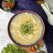 Chickrn corn soup image