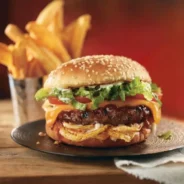 Zingo Burger with Fries image