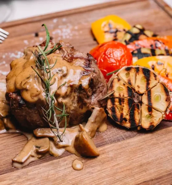 mushroom-steak